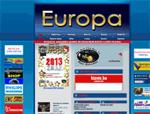 Tablet Screenshot of europamagazine.info